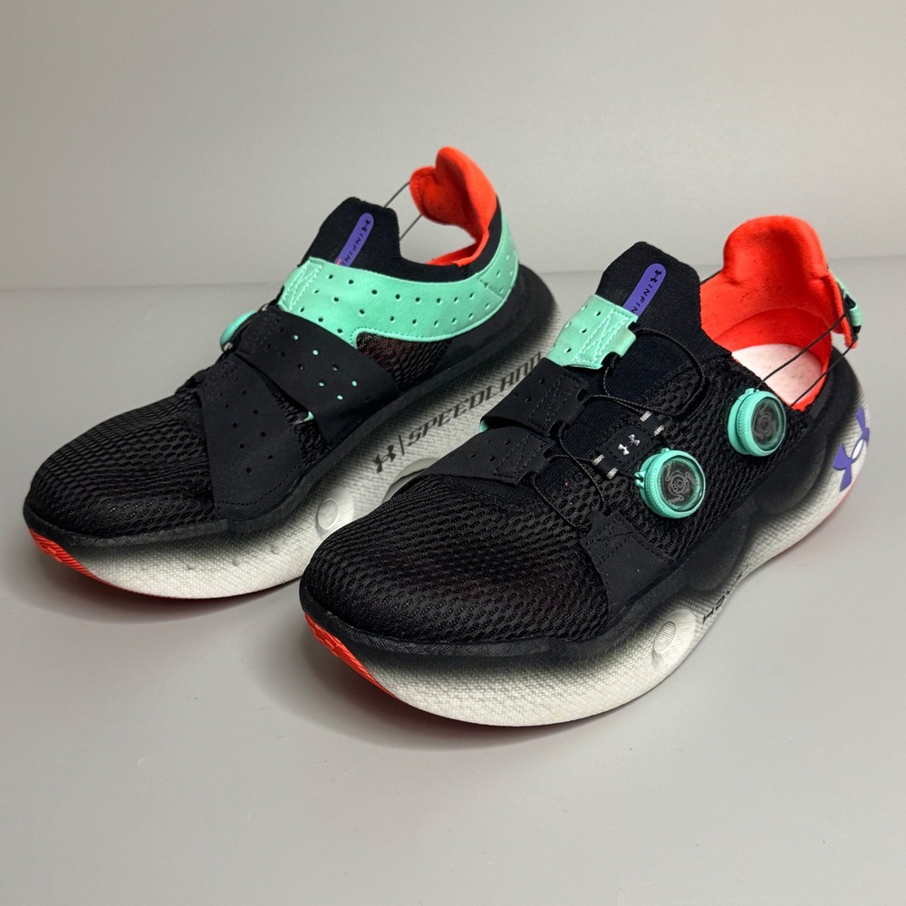 Under Armour Speedland GS Infinite Trail Running Shoes Black M11.5 3027767-002